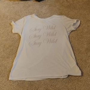 Spiritual Gangster "stay wild" tee shirt